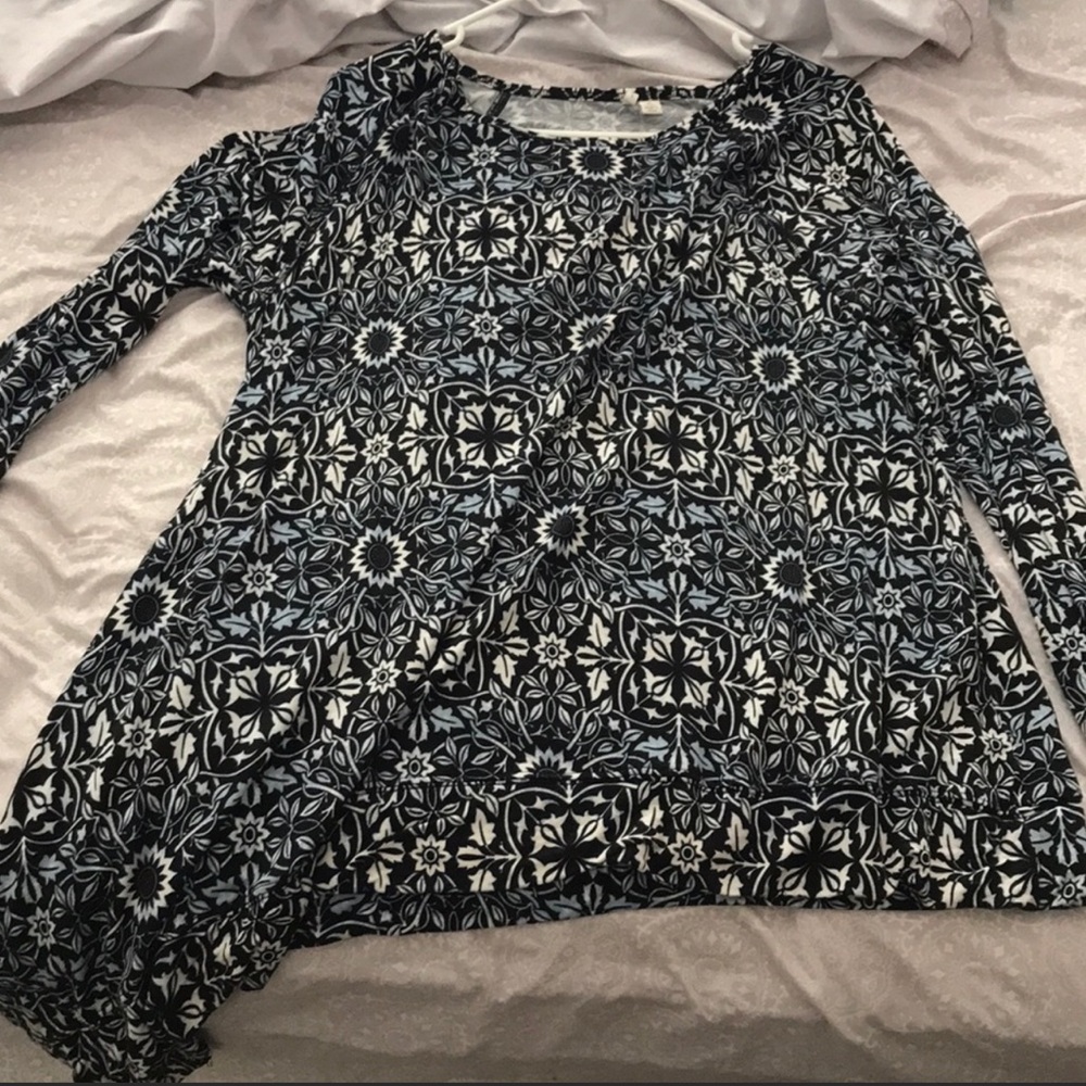 Cato Floral Print Long Sleeve